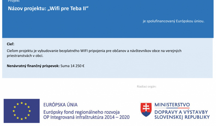 Projekty / Wifi pre Teba II - foto