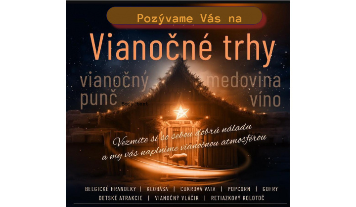 Vianočné trhy